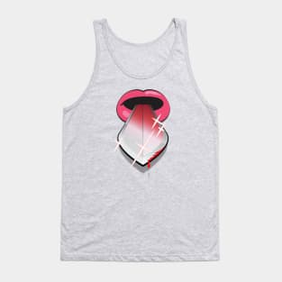 A Sharp Tongue Tank Top